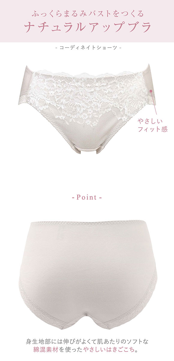 ワコール Wacoal ウイング Wing ナチュラルアップ ショーツ スタンダード ペア KB2062 ML2L 大きいサイズ