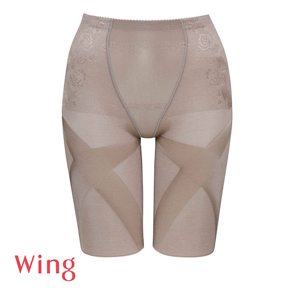 ワコール Wacoal ウイング Wing 気になるヒップ、歩いてアップ SLIMupPANTS HIP ガードル ロング クロス スリムアップパンツ