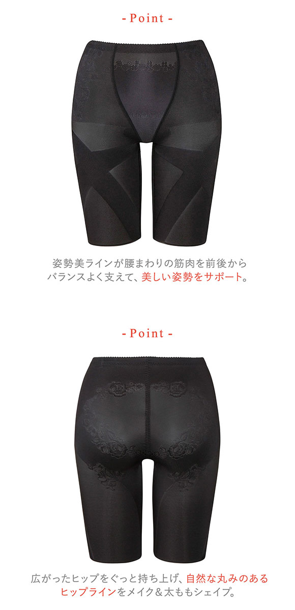 ワコール Wacoal ウイング Wing 気になるヒップ、歩いてアップ SLIMupPANTS HIP ガードル ロング クロス スリムアップパンツ