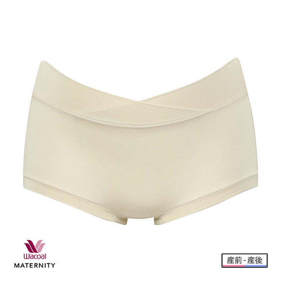ワコール Wacoal マタニティ MATERNITY 2way マミーショーツ 産前産後兼用 ローウエスト 単品