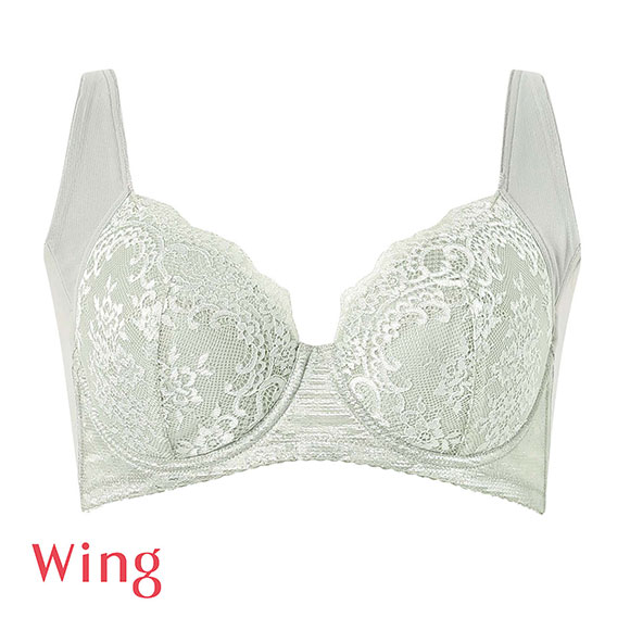 ワコール Wacoal ウイング Wing 脇高 脇胸から背中まですっきりスムージング ブラジャー 3/4カップ CD NB2724 単品