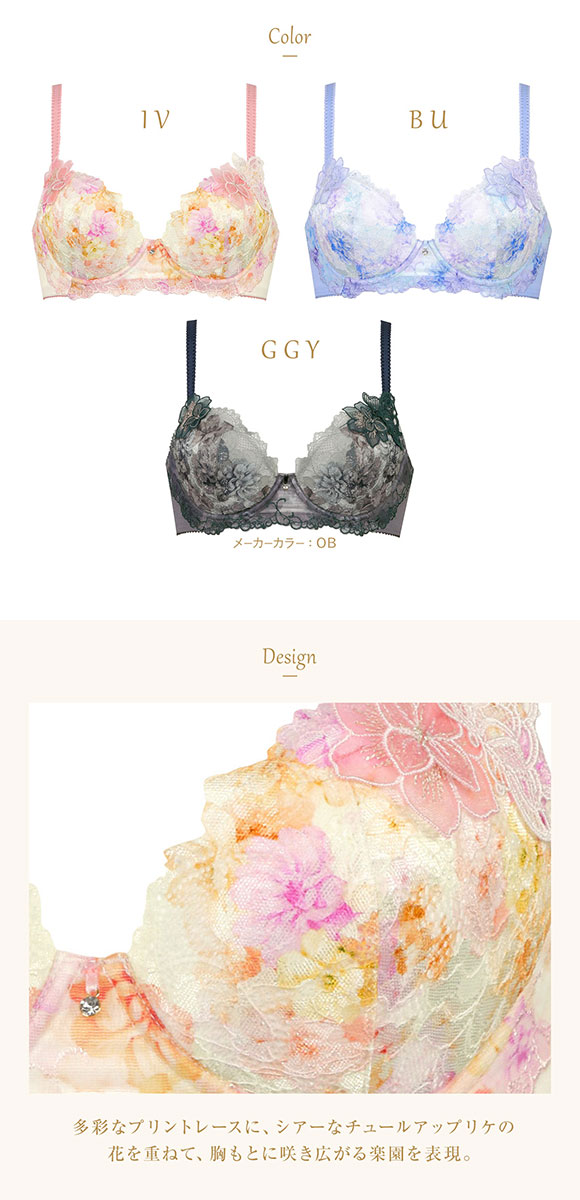 ウイング Wing レシアージュ Lesiage 2900シリーズ ブラジャー BC サイドすっきりしっかりフィット PB2900 単品 24SS