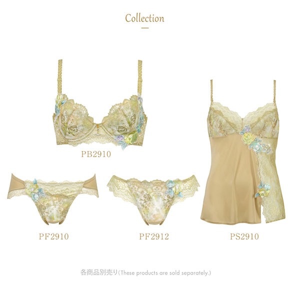 ウイング Wing レシアージュ Lesiage 24SS 2910シリーズ ブラジャー 胸ふっくらやさしくフィット DEF まる胸 単品