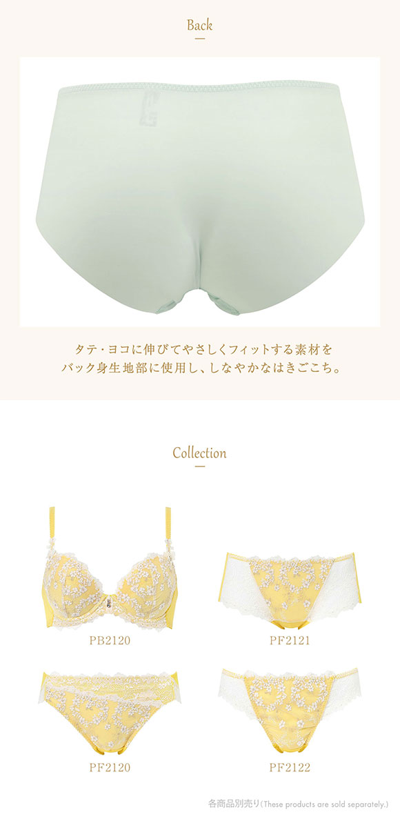 ウイング レシアージュ 2120シリーズ ショーツ M L ラインレス ヘム Wing Lesiage 25SS