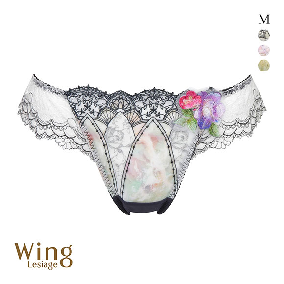 ウイング Wing レシアージュ Lesiage 24SS 2910シリーズ ショーツ Tバック ソング ローライズ 単品