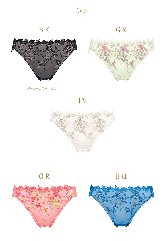 ウイング Wing レシアージュ Lesiage 24SS 2920シリーズ ショーツ ML ハイレッグ 単品