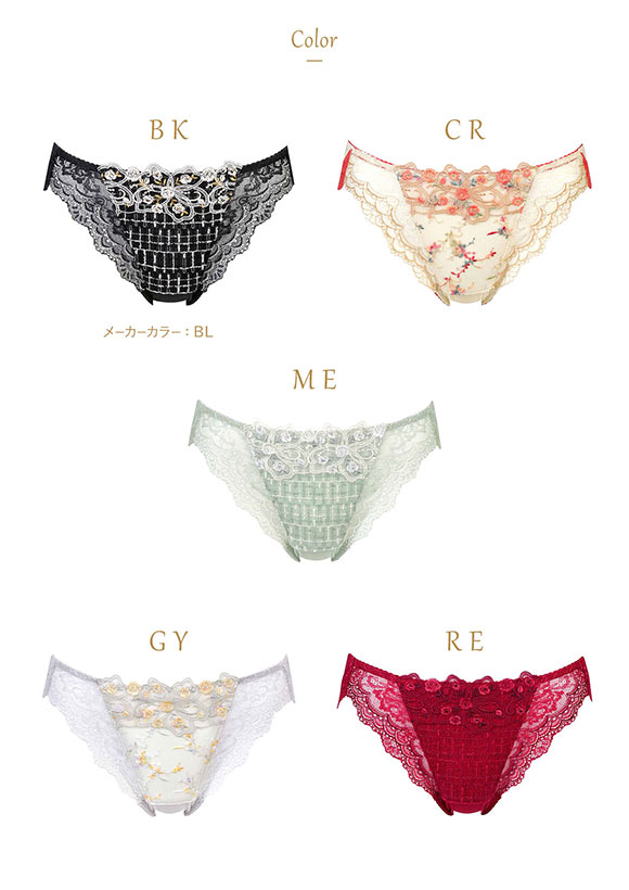 ウイング Wing レシアージュ Lesiage 24AW 2960シリーズ ショーツ ML ハイレッグ PF2960 単品