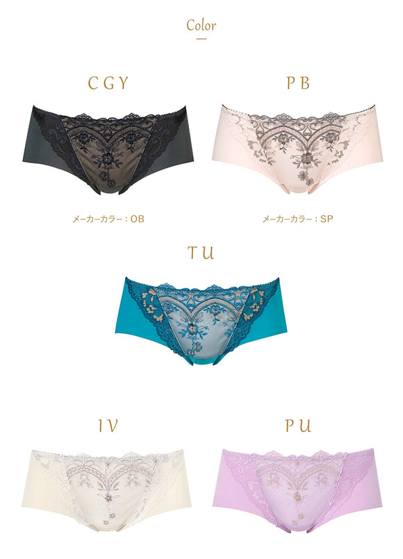 ウイング レシアージュ ショーツ ラインレス MLLL Wing Lesiage 6000G 大きいサイズ
