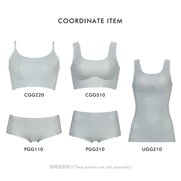 ワコール Wacoal ゴコチ GOCOCi CGG210 CGG510 PGG310 スタンダード･ハイカットショーツ ベンベルグ ヘム ML