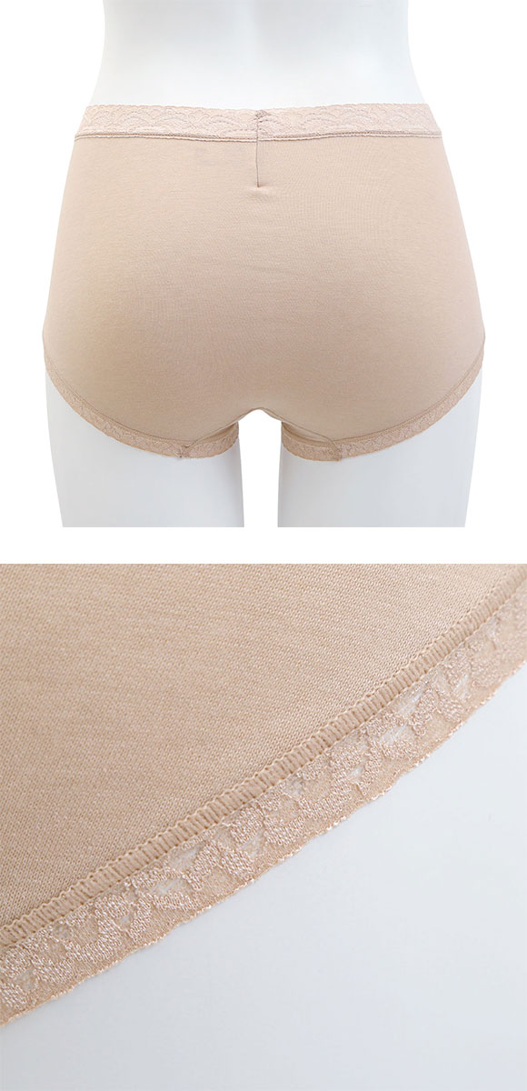 ワコール Wacoal ディアヒップショーツ DearHip Shorts 綿混 スタンダード ノーマルショーツ LL