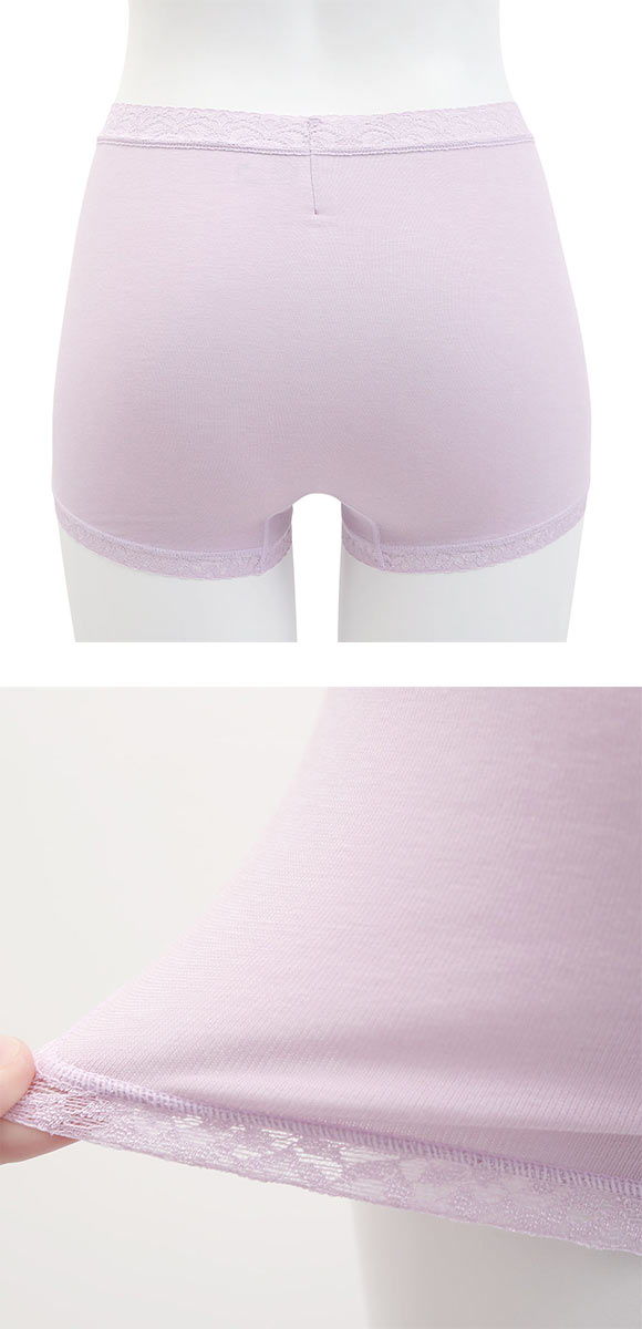 ワコール Wacoal ディアヒップショーツ DearHip Shorts 綿混 スタンダード ボーイレングスショーツ ML