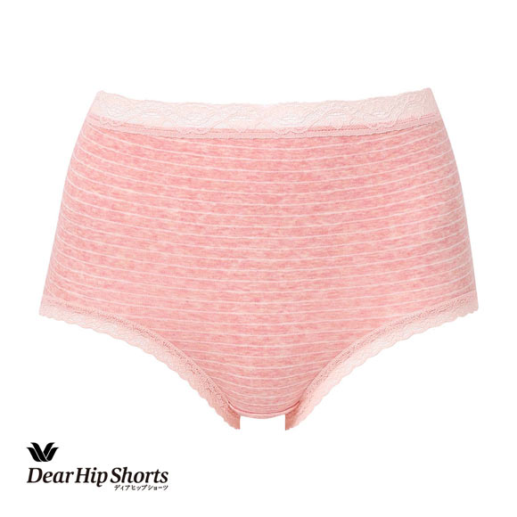 ワコール Wacoal ディアヒップショーツ DearHip Shorts ノーマル ショーツ 綿混 深め ML 単品