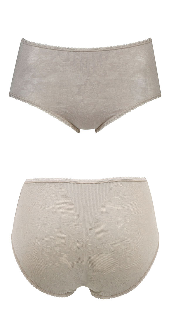 ワコール 綿混 ふかめ丈 ショーツ ML Wacoal