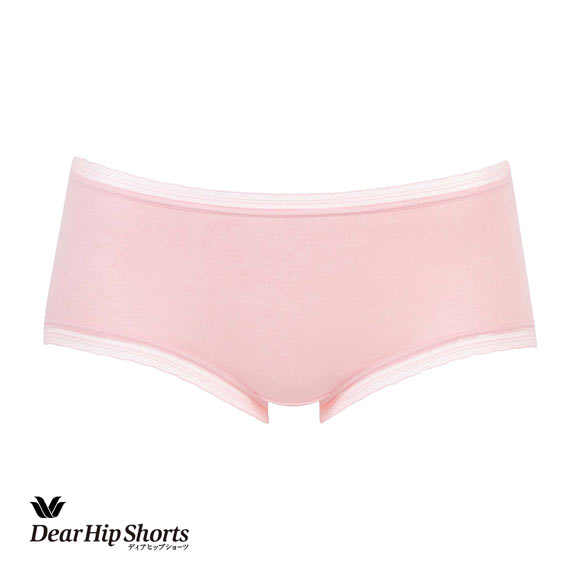 ワコール Wacoal ディアヒップショーツ DearHip Shorts オーガニックコットン混 ノーマルショーツ ML