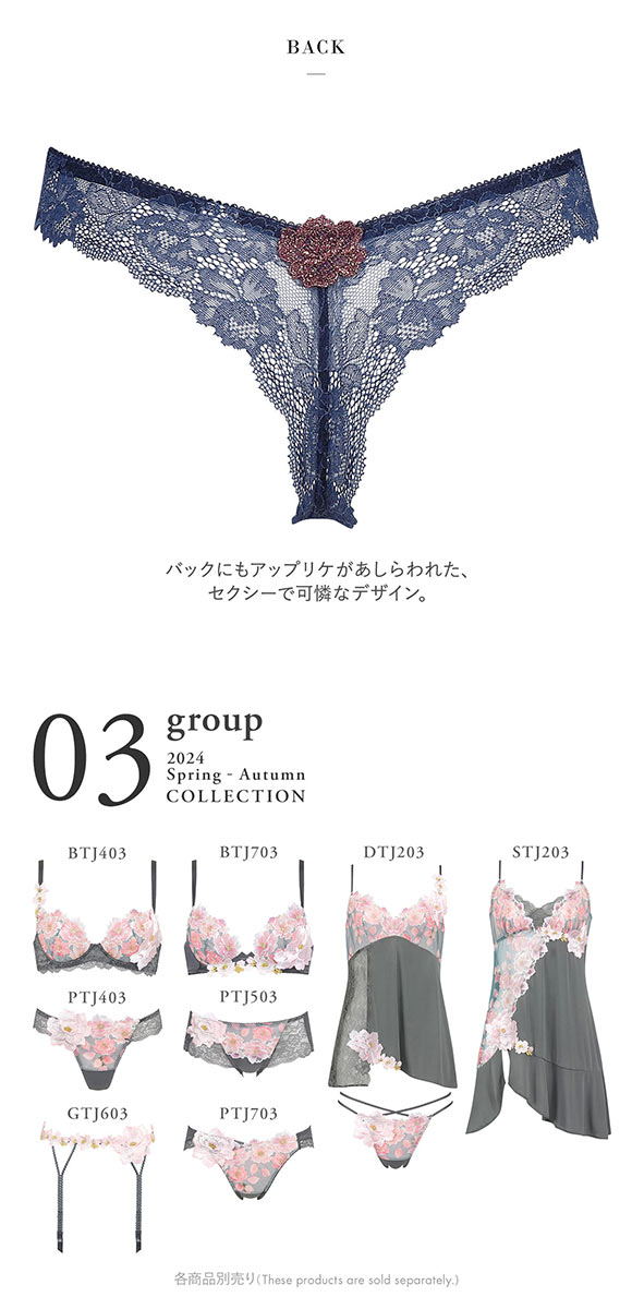 ワコール Wacoal サルート Salute 24SS 03G PTJ403 Tバックショーツ ML 単品 フェア