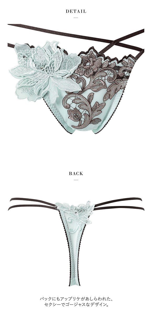 ワコール サルート 32グループ 32G Tバックショーツ ソング タンガ M L Wacoal Salute PTJ432 26SS先行プレステージ