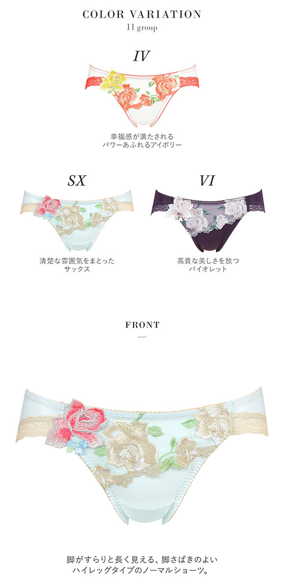 ワコール Wacoal サルート Salute 11G PTJ711 ショーツ スタンダード ML ハイレッグ 単品 24AW先行 コア