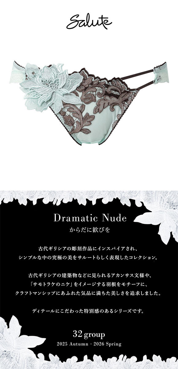 ワコール サルート 32グループ 32G ショーツ ML ハイレッグ Wacoal Salute PTJ732 26SS先行プレステージ
