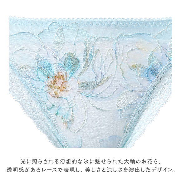 ワコール 夏めくブラ ショーツ LL ローライズ ハイレッグ Wacoal BXB485 PXB185 大きいサイズ
