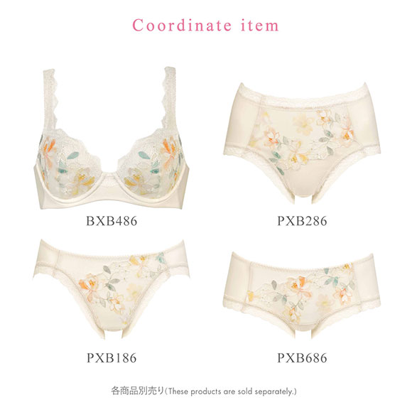 ワコール Wacoal マシュマロフィットブラ BXB486 ペア ボーイレングス ショーツ ML ローライズ PXB686 単品