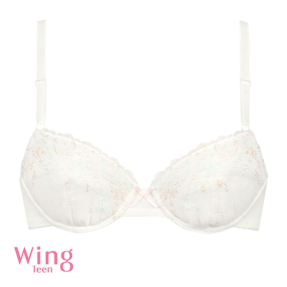 ワコール Wacoal ウイング Wing teen 成長期のバストにフィット STEP3 ジュニアブラジャー ABCDEF ジュニア 女の子 単品