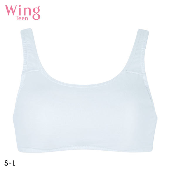 ワコール Wacoal ウイング Wing teen STEP3のつけはじめ ノンワイヤーブラジャー SML ジュニア キッズ 女の子 単品