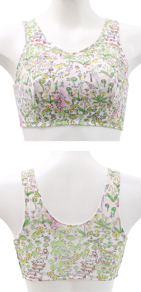 ワコール ツモリチサト 森の中でグランピング ナイトアップブラ ナイトブラ ブラジャー ノンワイヤー ML Wacoal tsumori chisato SLEEP