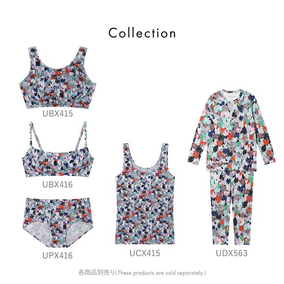 ワコール ツモリチサト ハートネコ ノンワイヤーブラジャー ML 下着 Wacoal tsumori chisato SLEEP