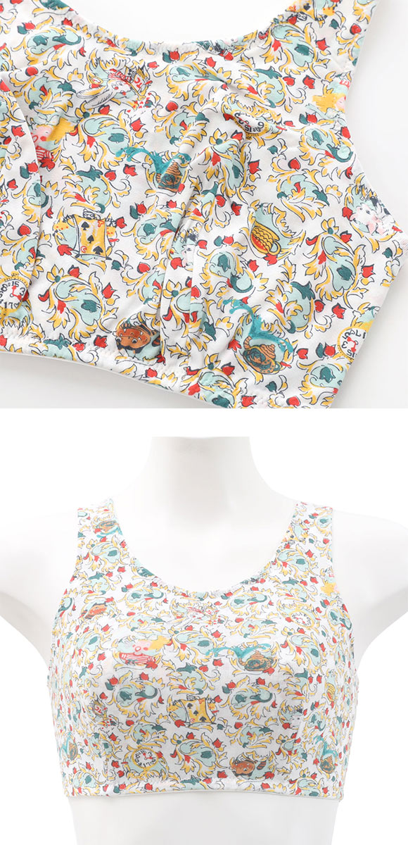 ワコール ツモリチサト 不思議の国 ナイトアップブラ ナイトブラ ノンワイヤー ブラジャー LL3L Wacoal tsumori chisato SLEEP