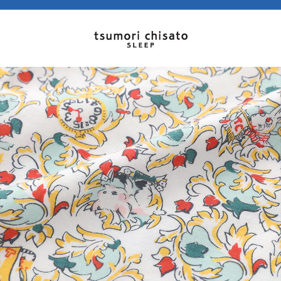 ワコール ツモリチサト 不思議の国 ノースリーブ カップ付き インナー タンクトップ LL Wacoal tsumori chisato SLEEP