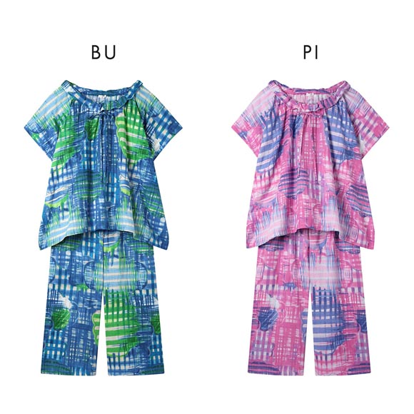 ワコール ツモリチサト パジャマ 半袖 上下セット 二重ガーゼ 綿100％ ルームウェア Wacoal tsumori chisato SLEEP