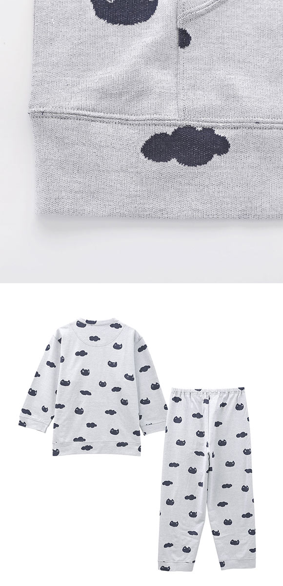 ワコール ツモリチサト ねこ パジャマ 長袖 上下セット ルームウェア 綿100％ Wacoal tsumori chisato SLEEP