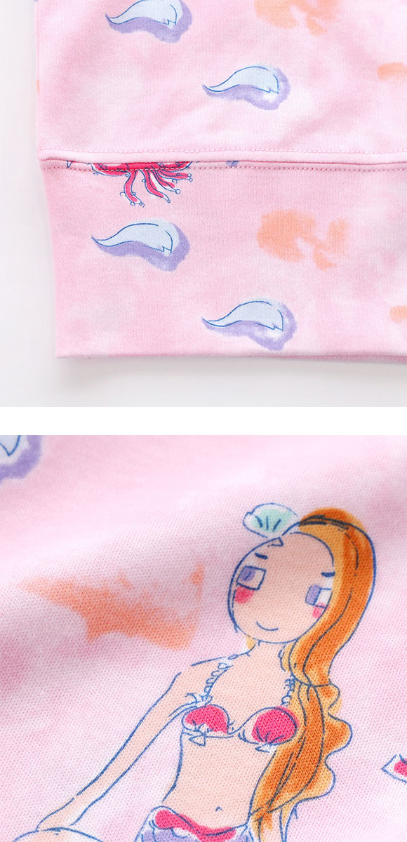 ワコール ツモリチサト 冒険の旅 パジャマ 長袖 ルームウェア 上下セット 綿100％ Wacoal tsumori chisato SLEEP