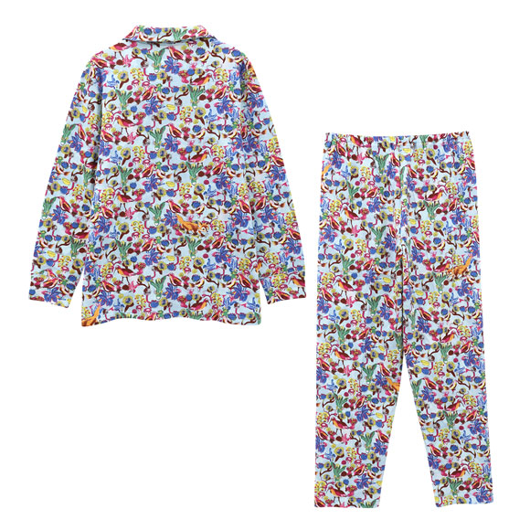 ワコール ツモリチサト ワンダーフォレスト パジャマ 長袖 ルームウェア 上下セット 綿100％ Wacoal tsumori chisato SLEEP