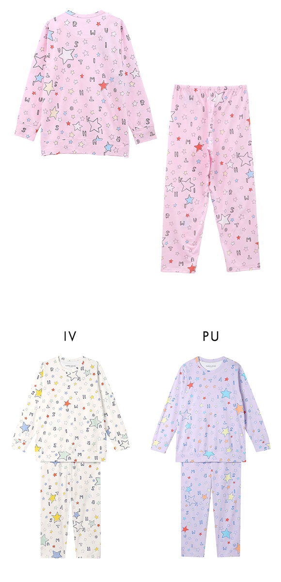 ワコール ツモリチサト スター パジャマ 上下セット ルームウェア 綿100％ Wacoal tsumori chisato SLEEP
