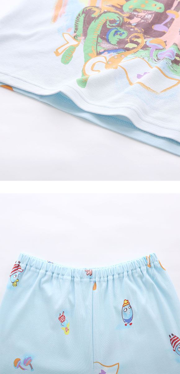 ワコール ツモリチサト 不思議の国 パジャマ 長袖 上下セット ルームウェア 綿100％ Wacoal tsumori chisato SLEEP