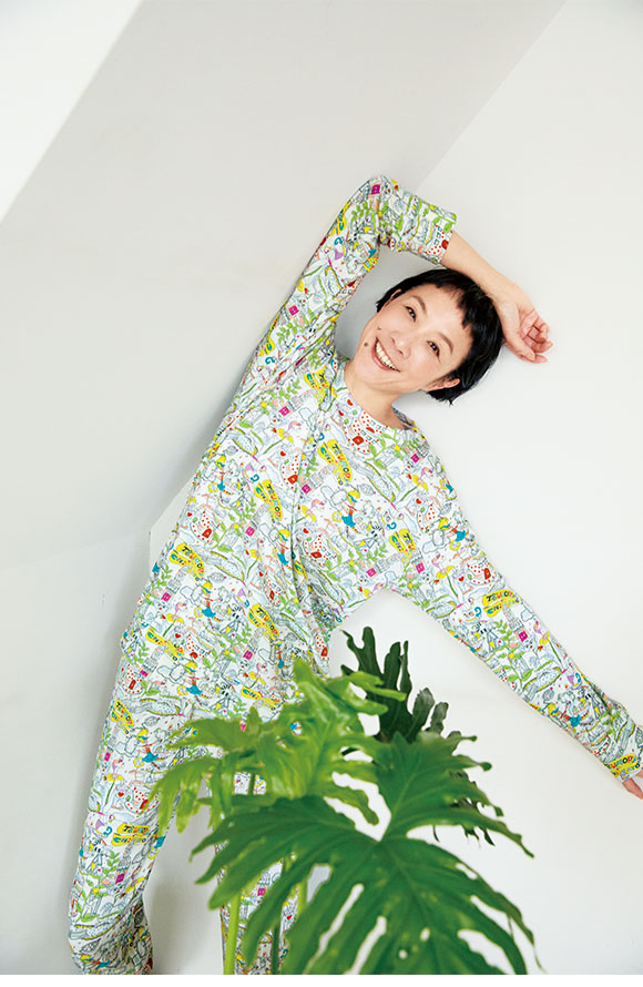 ワコール ツモリチサト 不思議の国 パジャマ 長袖 上下セット ルームウェア 綿100％ Wacoal tsumori chisato SLEEP