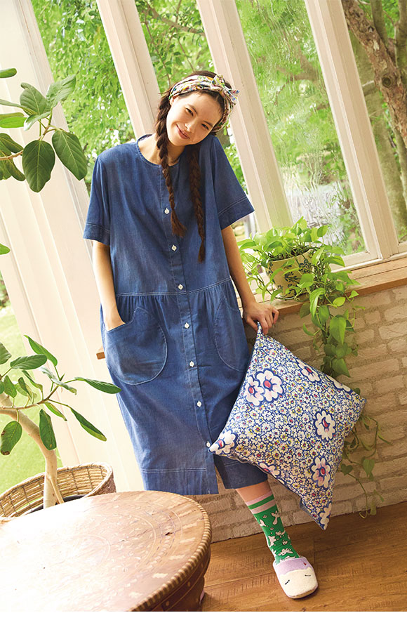 ワコール ツモリチサト ソックス 靴下 クルー丈 M 綿混 Wacoal tsumori chisato SLEEP
