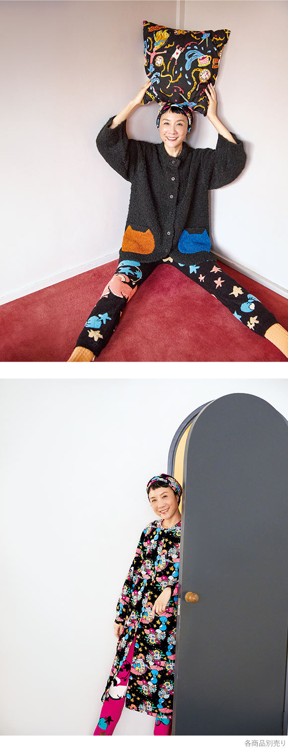 ワコール ツモリチサト スリープ もこもこ レギンス 毛パン 足首丈 不思議の国 Wacoal tsumori chisato SLEEP