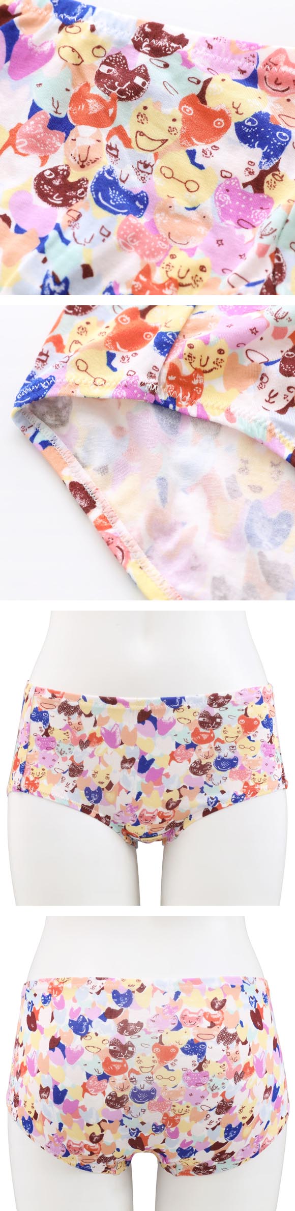 ワコール ツモリチサト ハートネコ ショーツ ノーマル LL 大きいサイズ 下着 Wacoal tsumori chisato SLEEP
