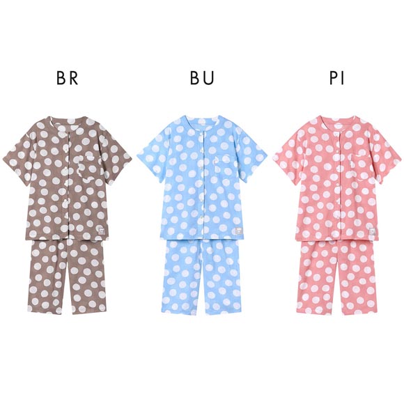 ワコール 睡眠科学 SOU･SOU柄 シャツパジャマ レディース 高島ちぢみ 5分袖 7分丈パンツ 上下セット 綿100％ 吸汗速乾 Wacoal