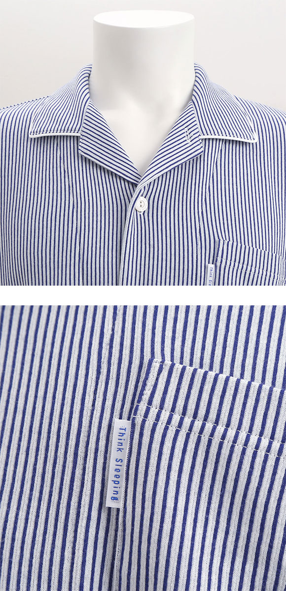 ワコール Wacoal スイミンカガク 睡眠科学 ふわごころ メンズ パジャマ 上下セット ラムコ 綿100％ 紳士用 ルームウェア