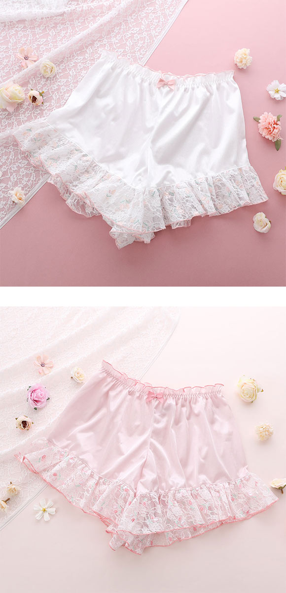 ココランジェ レーシーチューリップフリル タップパンツ ランジェリー インナー COCO Linge