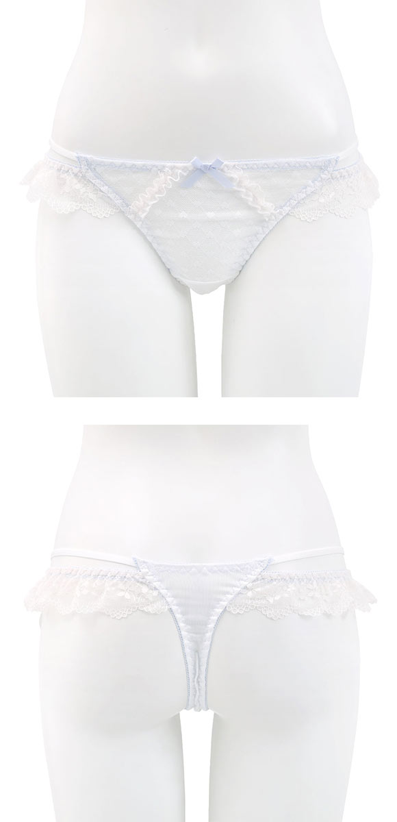 ココランジェ プリティバニーガール ショーツ Tバック サイドリボン 単品 COCO Linge