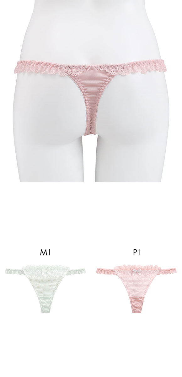 ココランジェ ラメフラワーメドウ ペア ショーツ Tバック 単品 COCO Linge