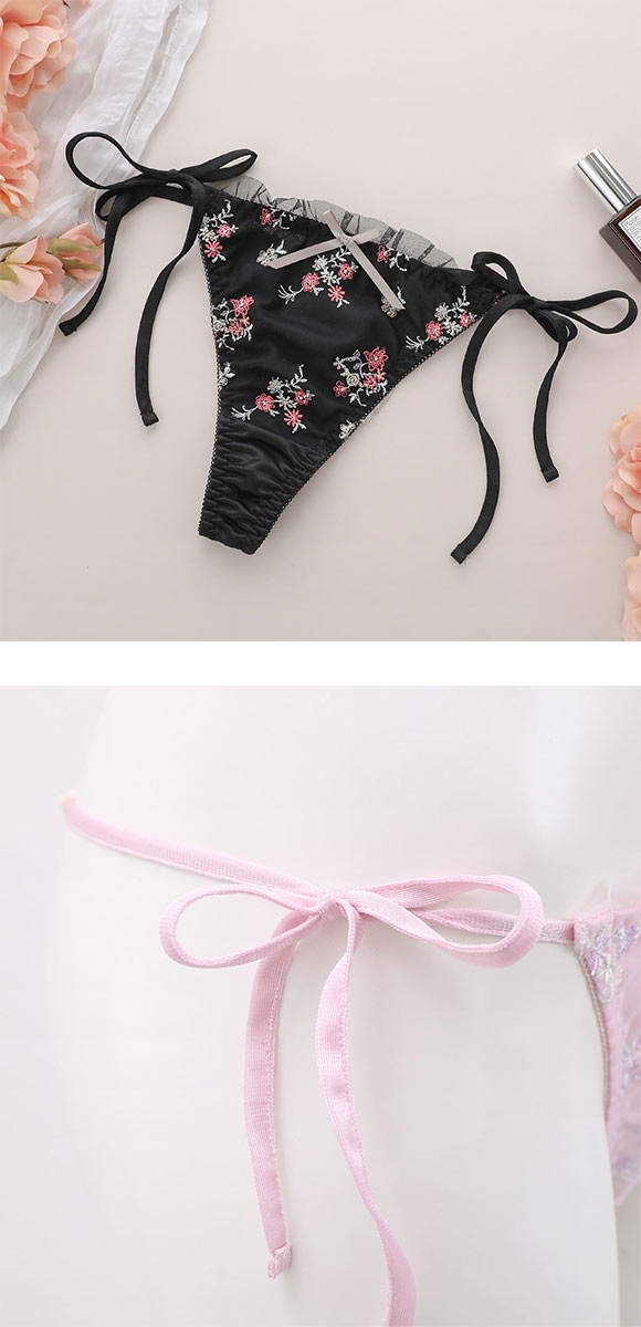 ココランジェ プチフラワーメロー Tバック ショーツ COCO Linge