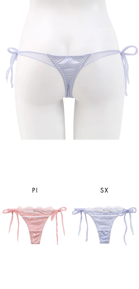 ココランジェ グラマラスミニョンヌ Tバック バックレース サイドリボン COCO Linge