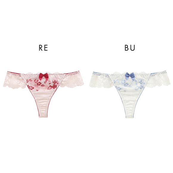 ココランジェ ファンシーフルール Tバック 総レース バックレース ショーツ COCO Linge