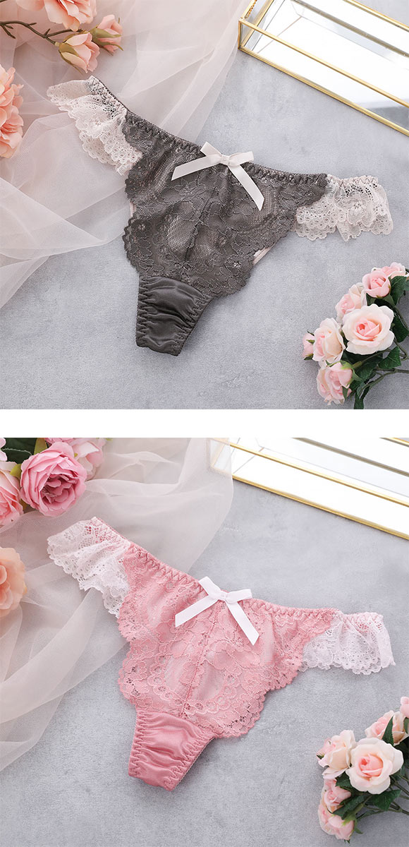 ココランジェ レイヤークルールレース Tバック ショーツ COCO Linge