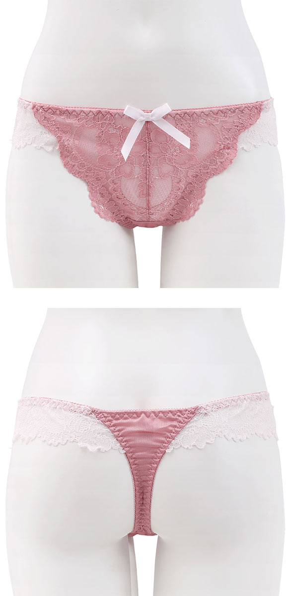 ココランジェ レイヤークルールレース Tバック ショーツ COCO Linge